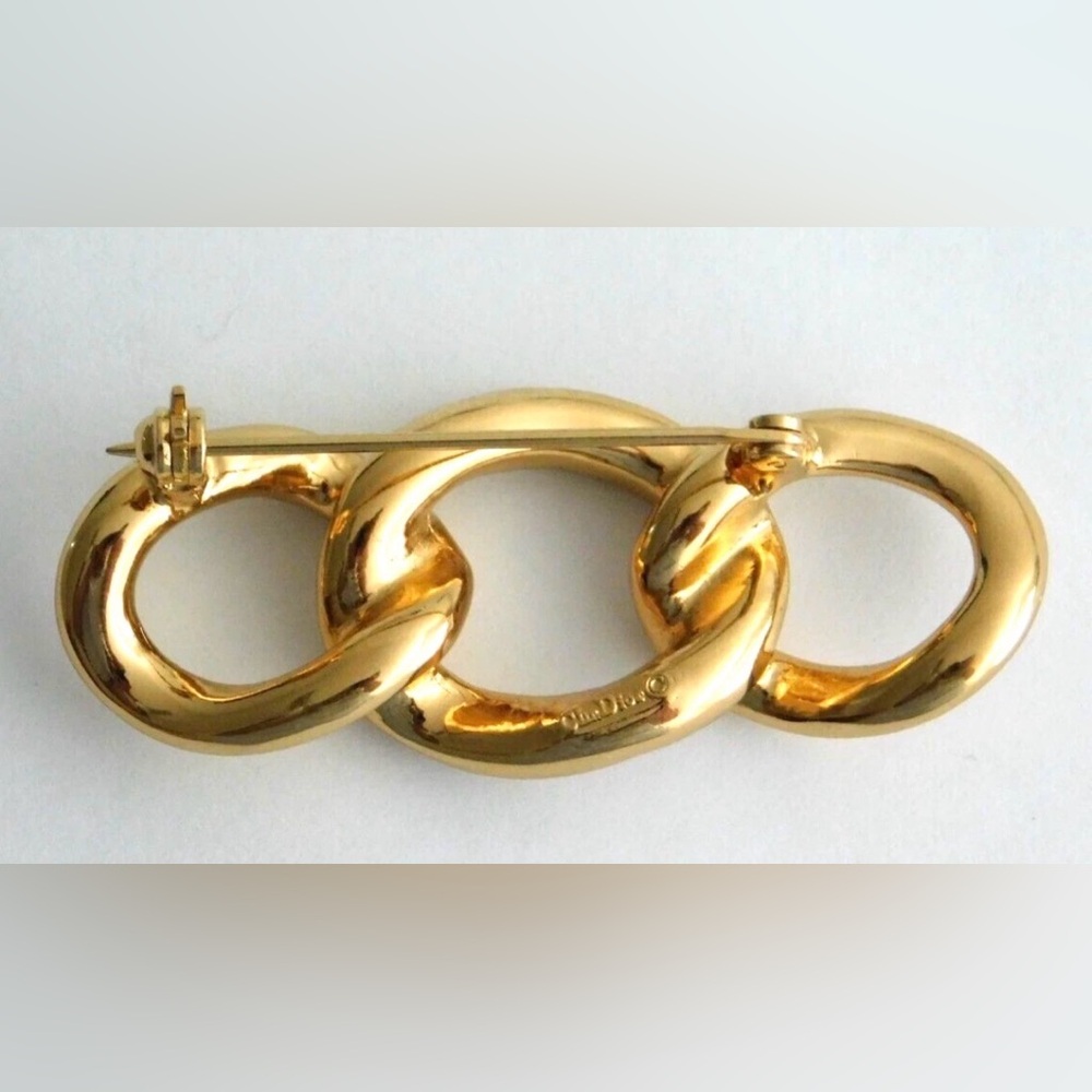 Vintage Christian Dior Swarovski Crystal Brooch - Picture 3 of 9